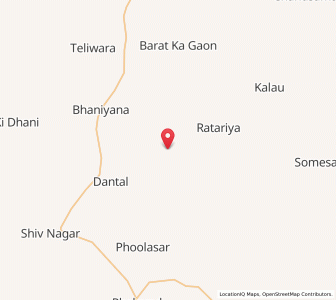 Map of Pema Bhambhi Ki Dhani, Rajasthan