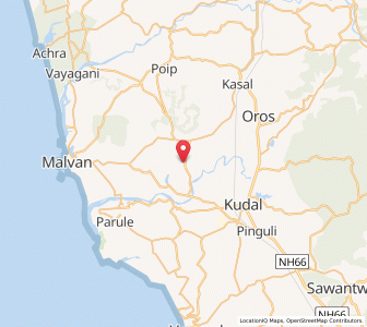 Map of Pendur, Maharashtra