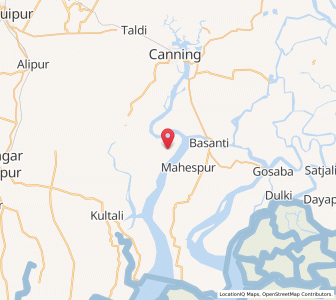 Map of Pento, West Bengal