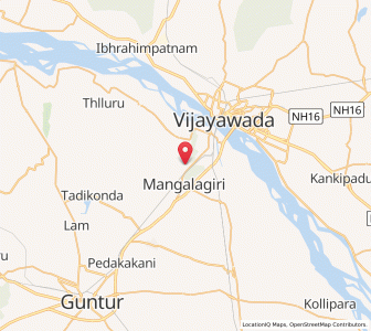 Map of Penumaka, Andhra Pradesh