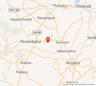 Map of Perali, Mizoram