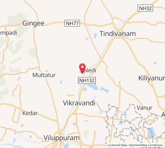 Map of Perani, Tamil Nadu