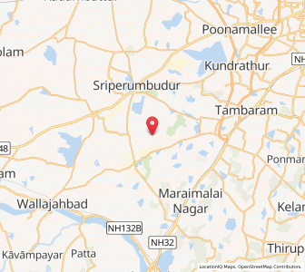 Map of Perinjambakkam, Tamil Nadu