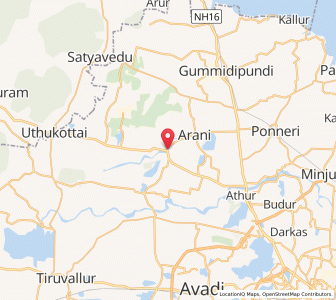 Map of Periyapalaiyam, Tamil Nadu