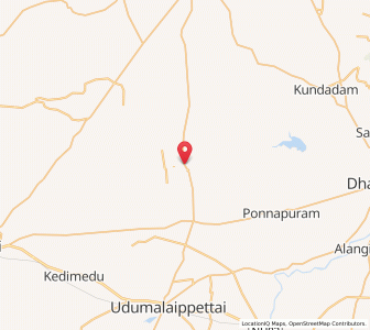 Map of Periyapatti, Tamil Nadu