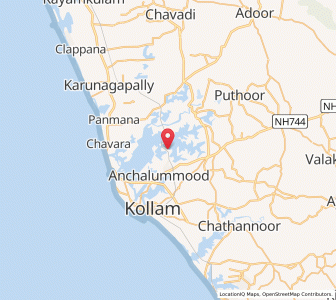 Map of Perumanseri, Kerala