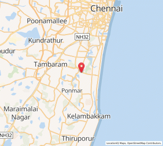 Map of Perumbakkam, Tamil Nadu
