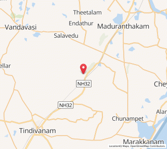 Map of Perumber, Tamil Nadu