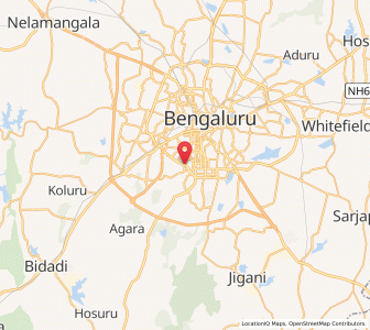 Map of PETROL BUNK ORR, Karnataka