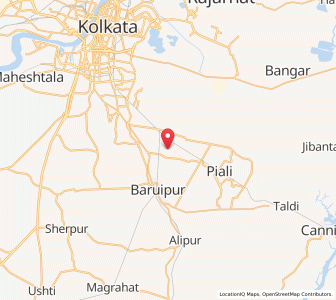 Map of Petua, West Bengal