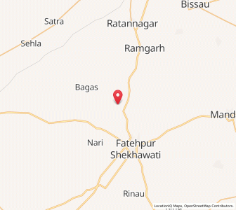 Map of Phadanpura, Rajasthan