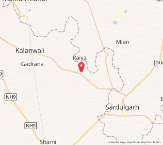 Map of Phaggu, Haryana