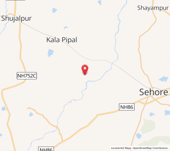 Map of Pharar, Madhya Pradesh