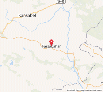 Map of Pharsabahal, Chhattisgarh