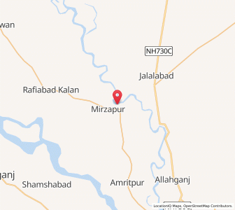Map of Pharwa, Uttar Pradesh