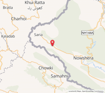 Map of Phata, Kashmir