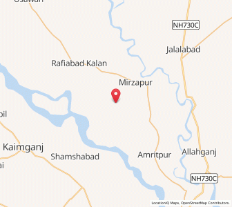 Map of Phauwa, Uttar Pradesh