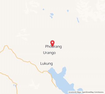 Map of Phobrang, Kashmir