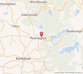 Map of Phonda, Maharashtra