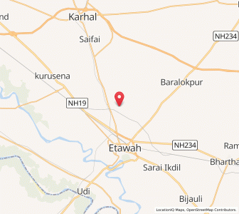 Map of Phulapur, Uttar Pradesh