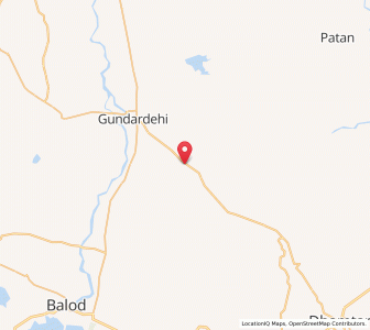 Map of Phunra, Chhattisgarh