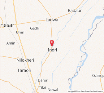 Map of Phusgarh, Haryana