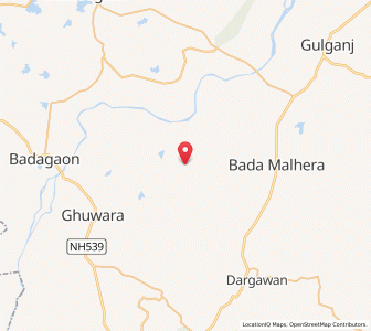 Map of Phutwari, Madhya Pradesh