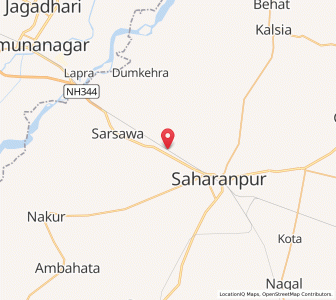 Map of Pilkhani, Uttar Pradesh