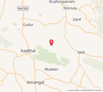 Map of Pillipalli, Andhra Pradesh
