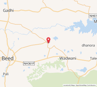 Map of Pimpalner, Maharashtra