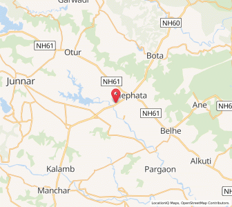 Map of Pimpalwandi, Maharashtra