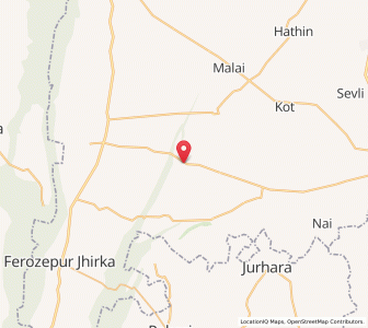 Map of Pinangwan, Haryana