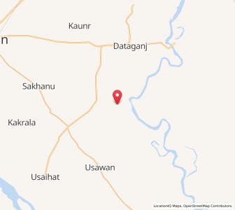Map of Pindra, Uttar Pradesh