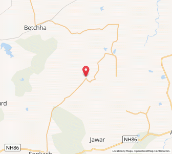 Map of Pipalrawan, Madhya Pradesh