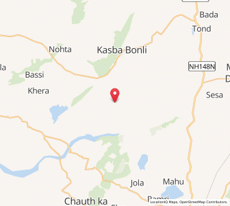 Map of Pipalwara, Rajasthan