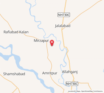 Map of Piparia Nagla, Uttar Pradesh
