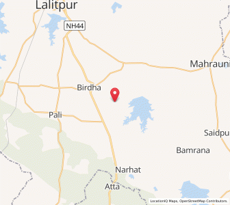Map of Piparia Pali, Uttar Pradesh