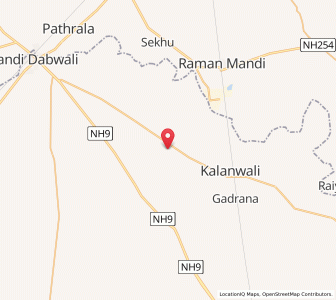 Map of Pipli, Haryana