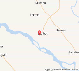 Map of Pirthi Nagla, Uttar Pradesh
