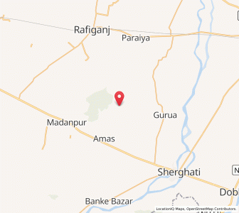Map of Pirwan, Bihar