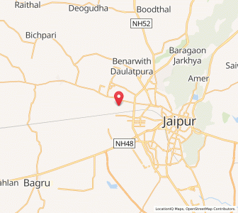 Map of Pithawas ki Dhani, Rajasthan