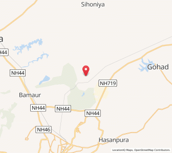 Map of Pithora Kalan, Madhya Pradesh