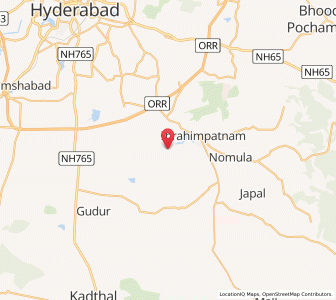 Map of Pocharam, Andhra Pradesh