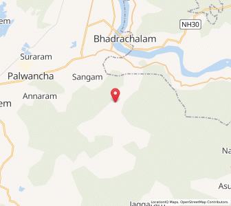 Map of Pogullapalle, Andhra Pradesh