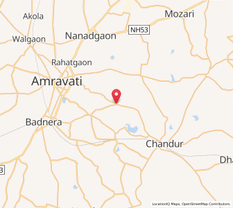 Map of Pohor, Maharashtra
