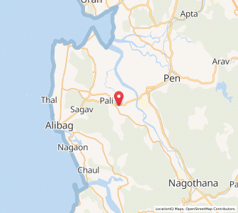 Map of Poinad, Maharashtra