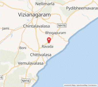 Map of Poladpur, Andhra Pradesh
