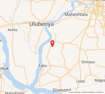 Map of Poli, West Bengal