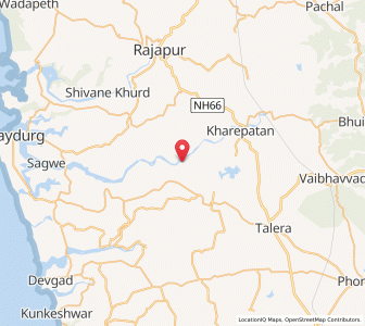 Map of Pombhurla, Maharashtra