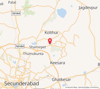 Map of Ponal, Andhra Pradesh